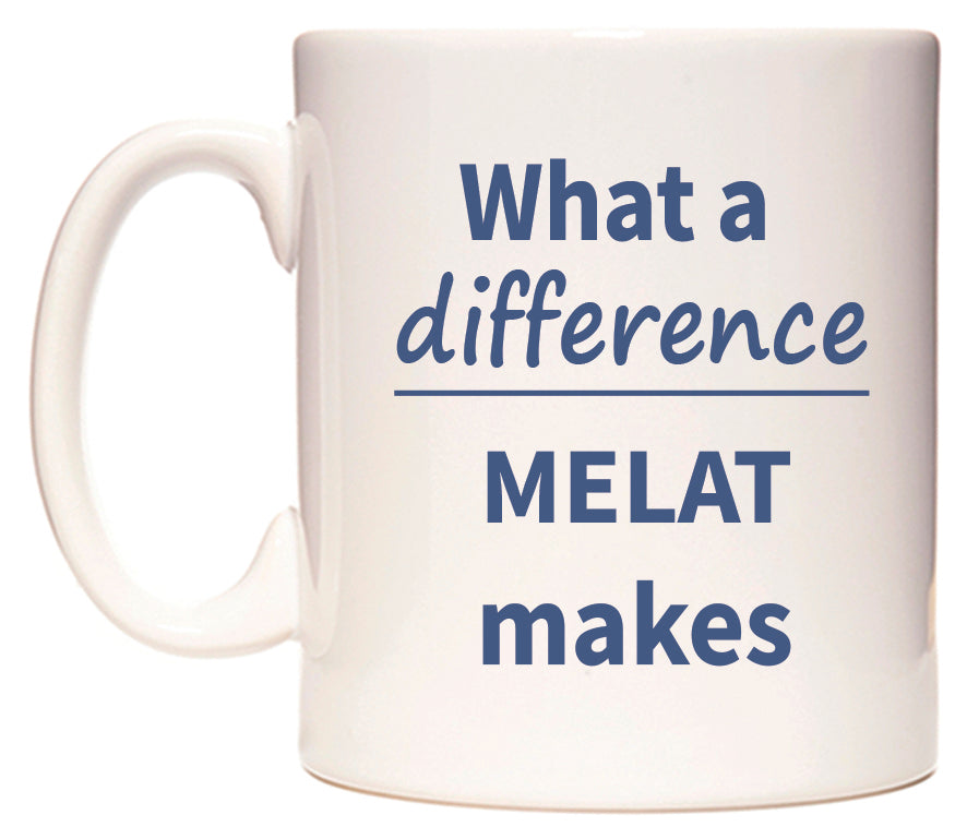 What a difference MELAT makes Mug
