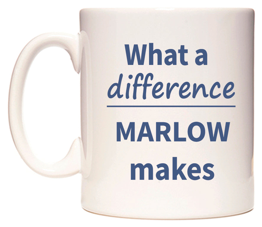 What a difference MARLOW makes Mug