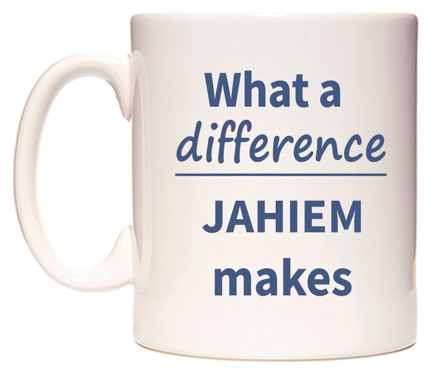What a difference JAHIEM makes Mug