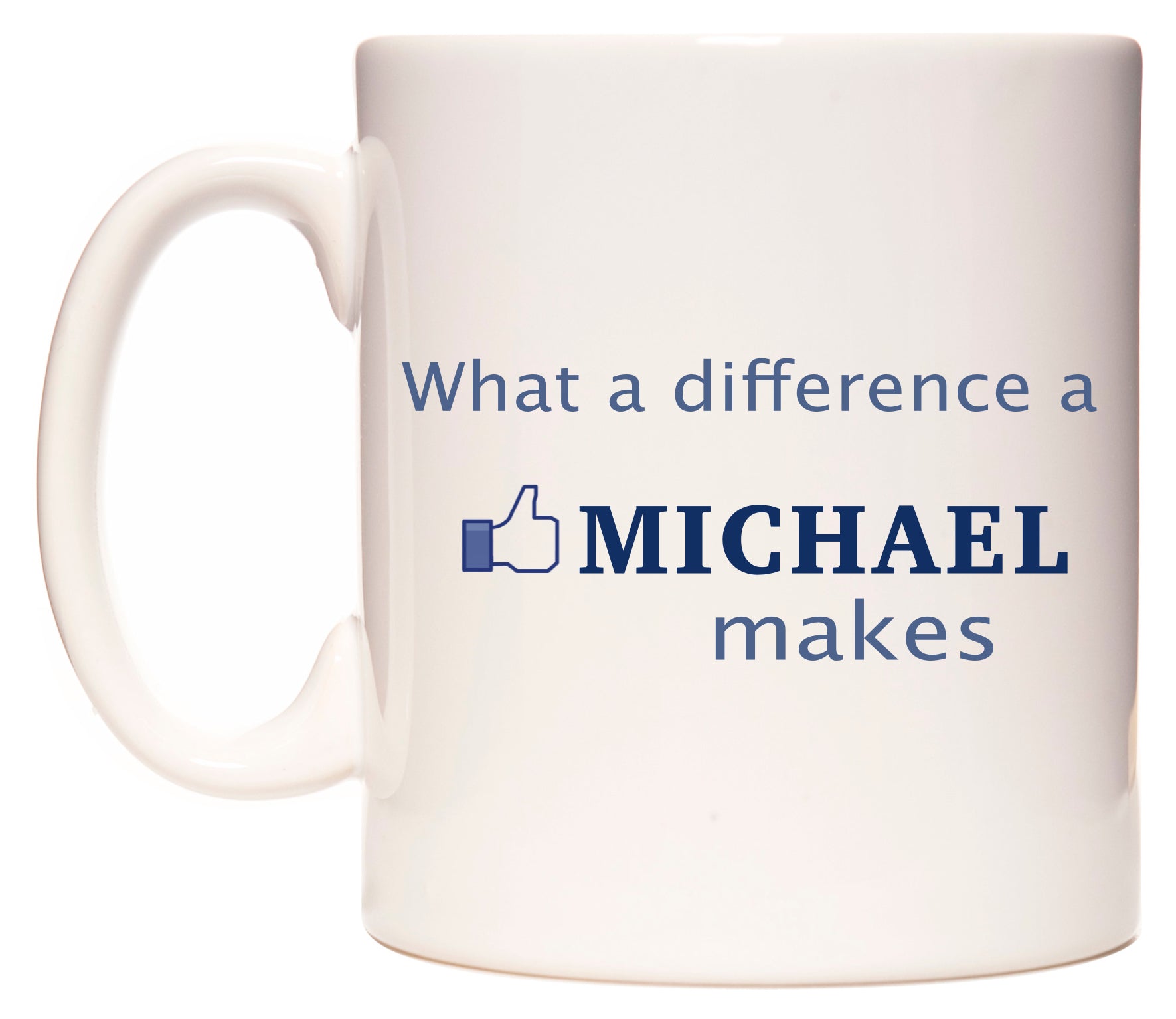 What A Difference A Michael Makes Mug