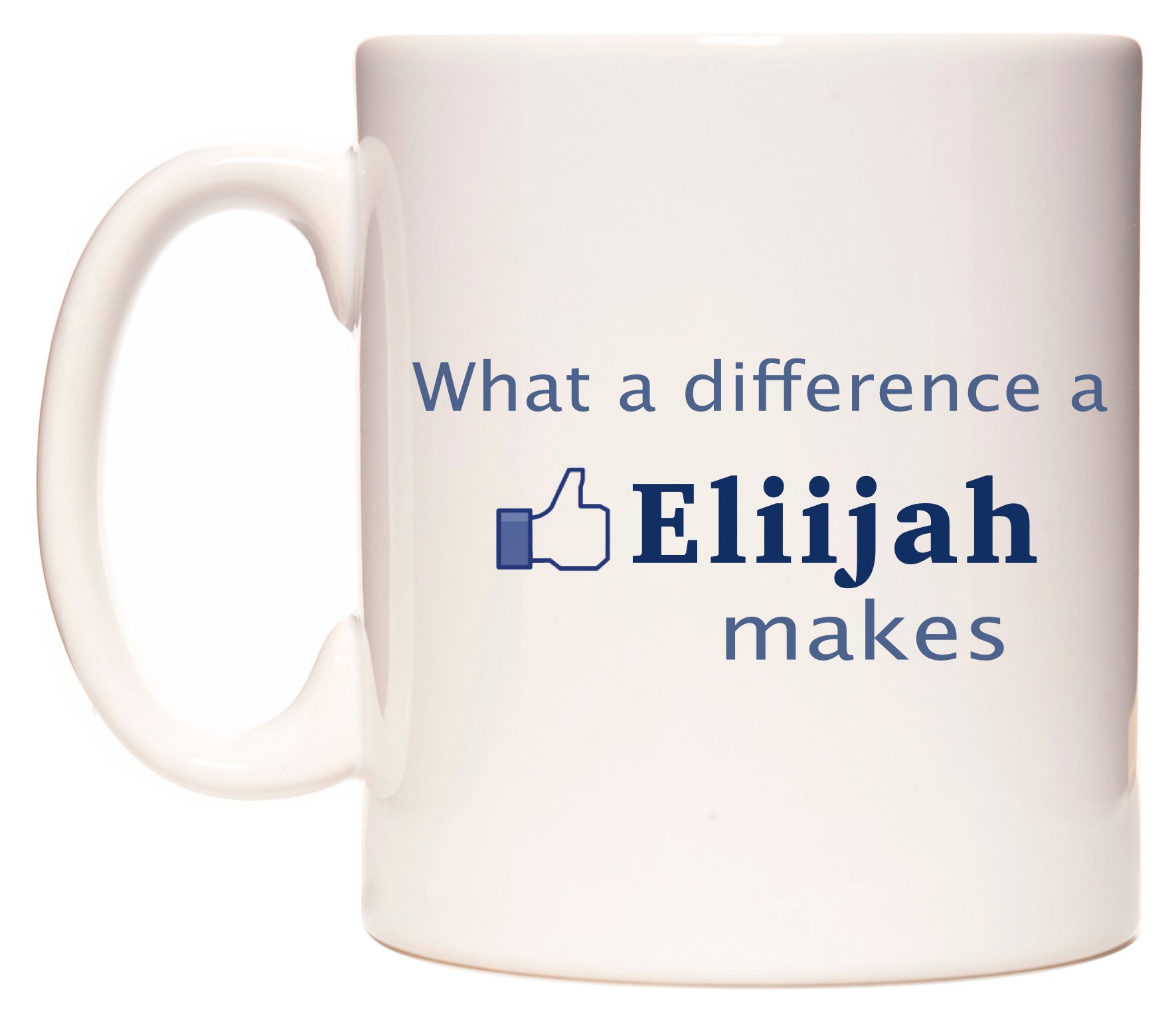 What A Difference A Elijah Makes Mug