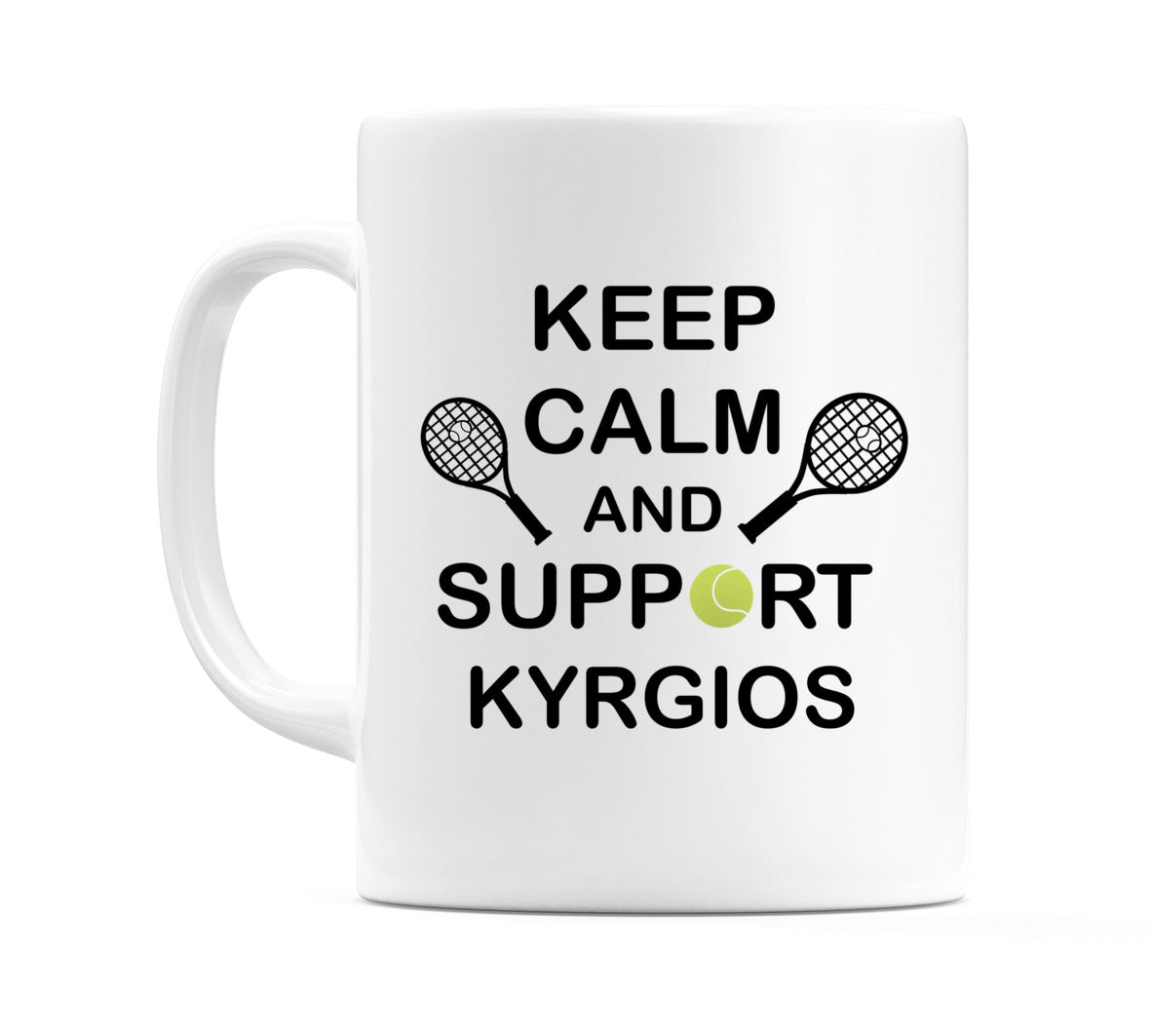 Keep Calm And Support Kyrgios Mug