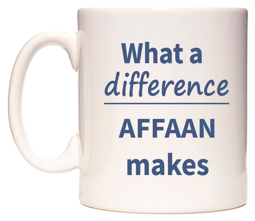 What a difference AFFAAN makes Mug