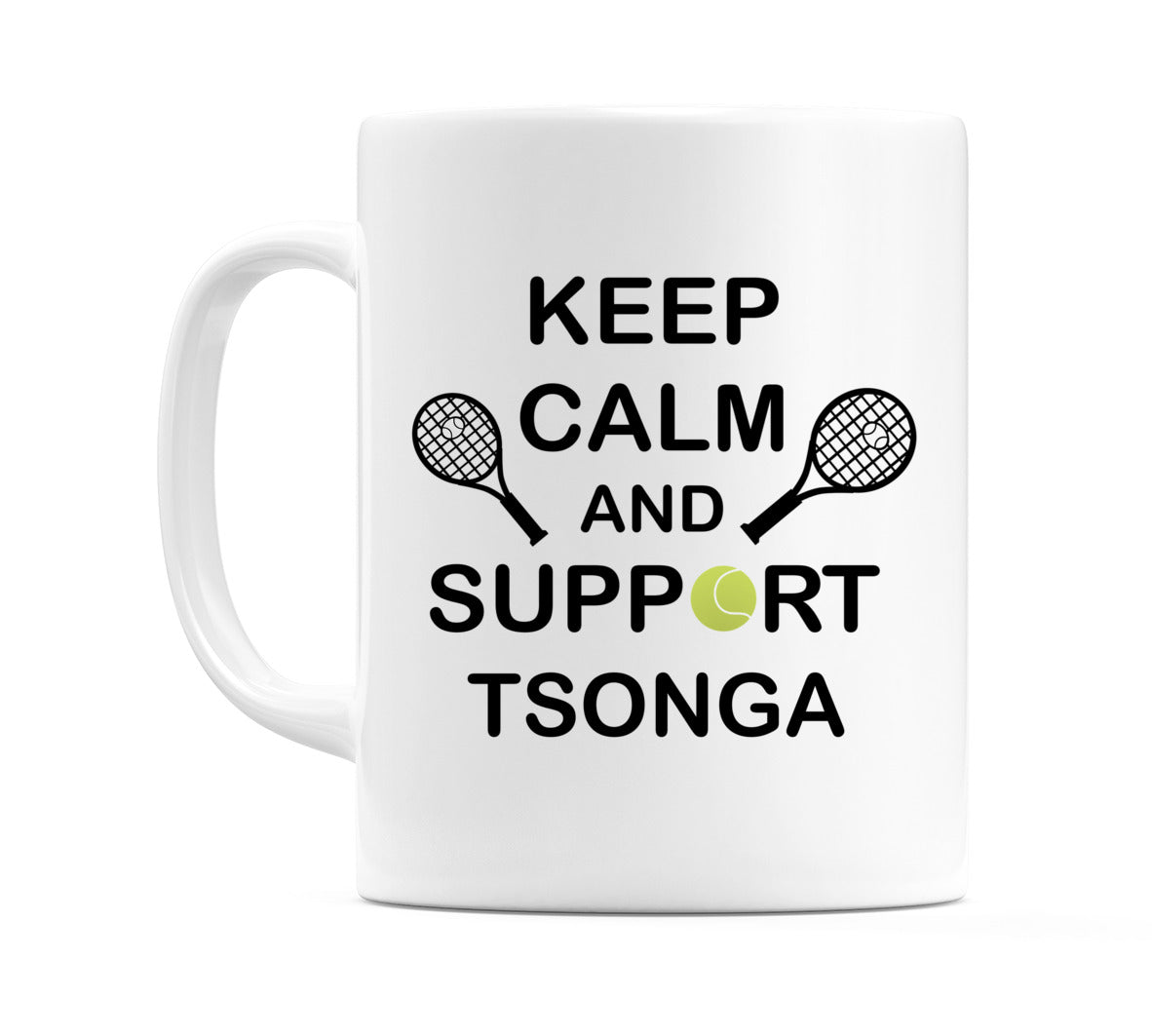 Keep Calm And Support Tsonga Mug