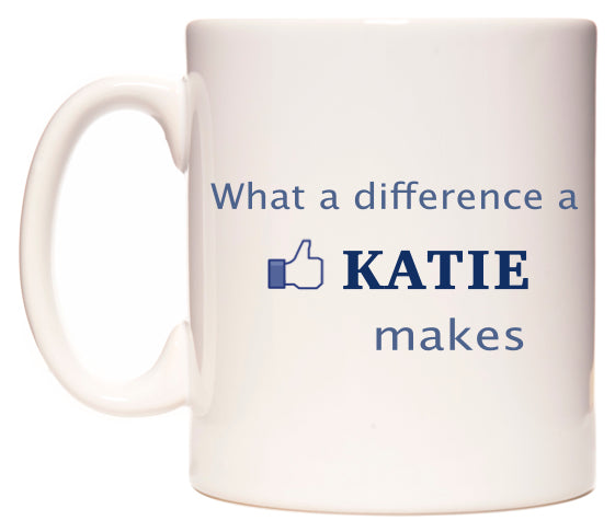 What A Difference A Katie Makes Mug