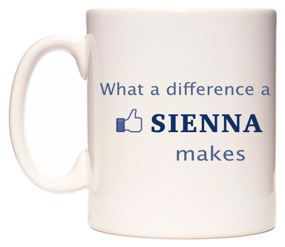 What A Difference A Sienna Makes Mug