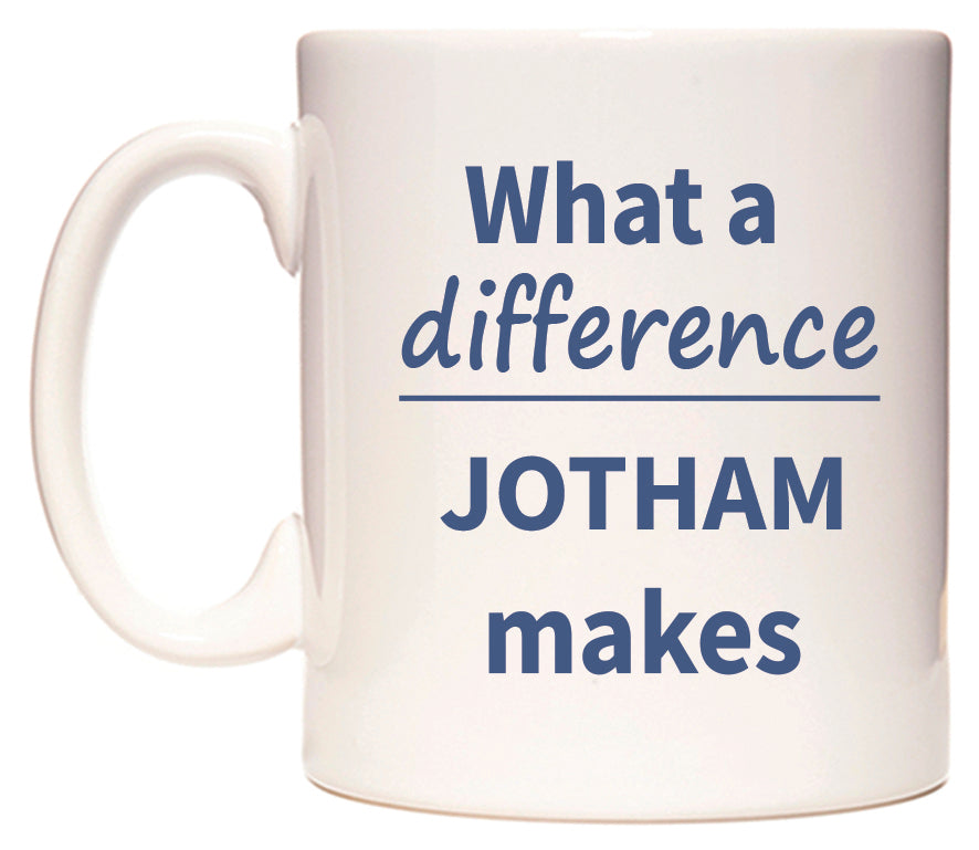 What a difference JOTHAM makes Mug