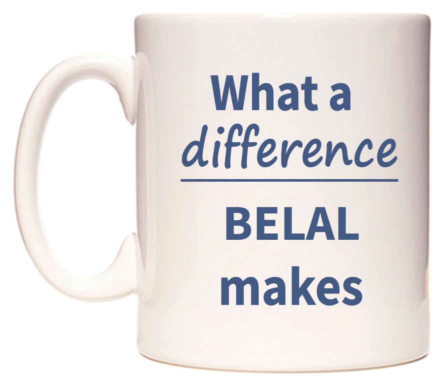 What a difference BELAL makes Mug