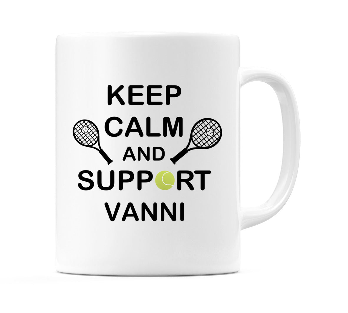 Keep Calm And Support Vanni Mug