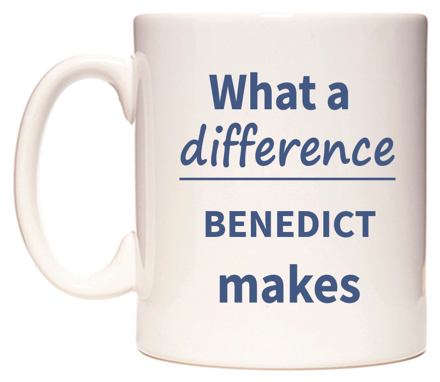 What a difference BENEDICT makes Mug