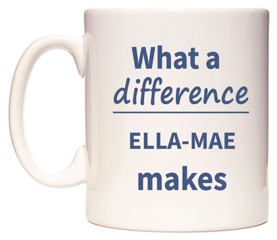 What a difference ELLA-MAE makes Mug