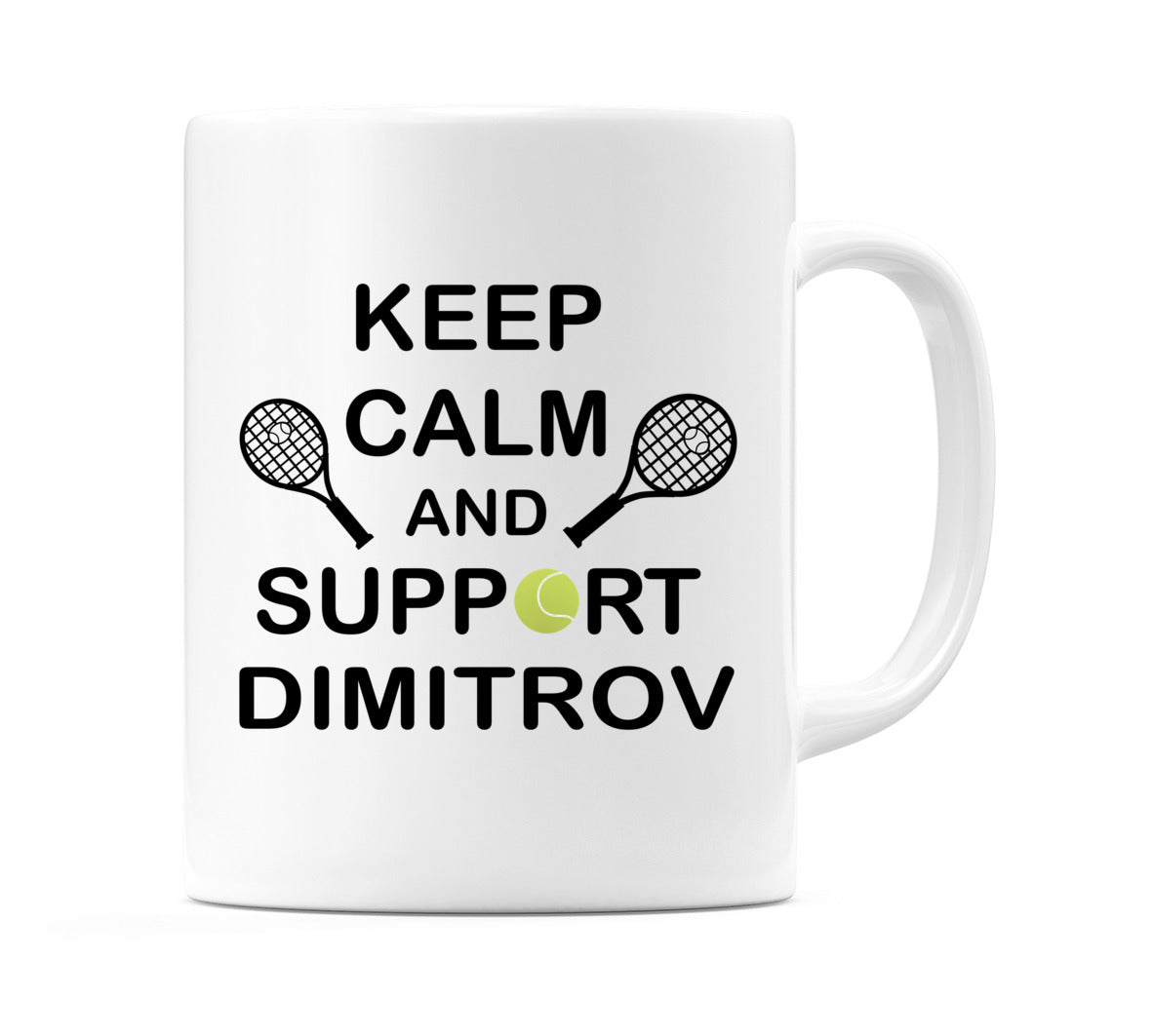 Keep Calm And Support Dimitrov Mug