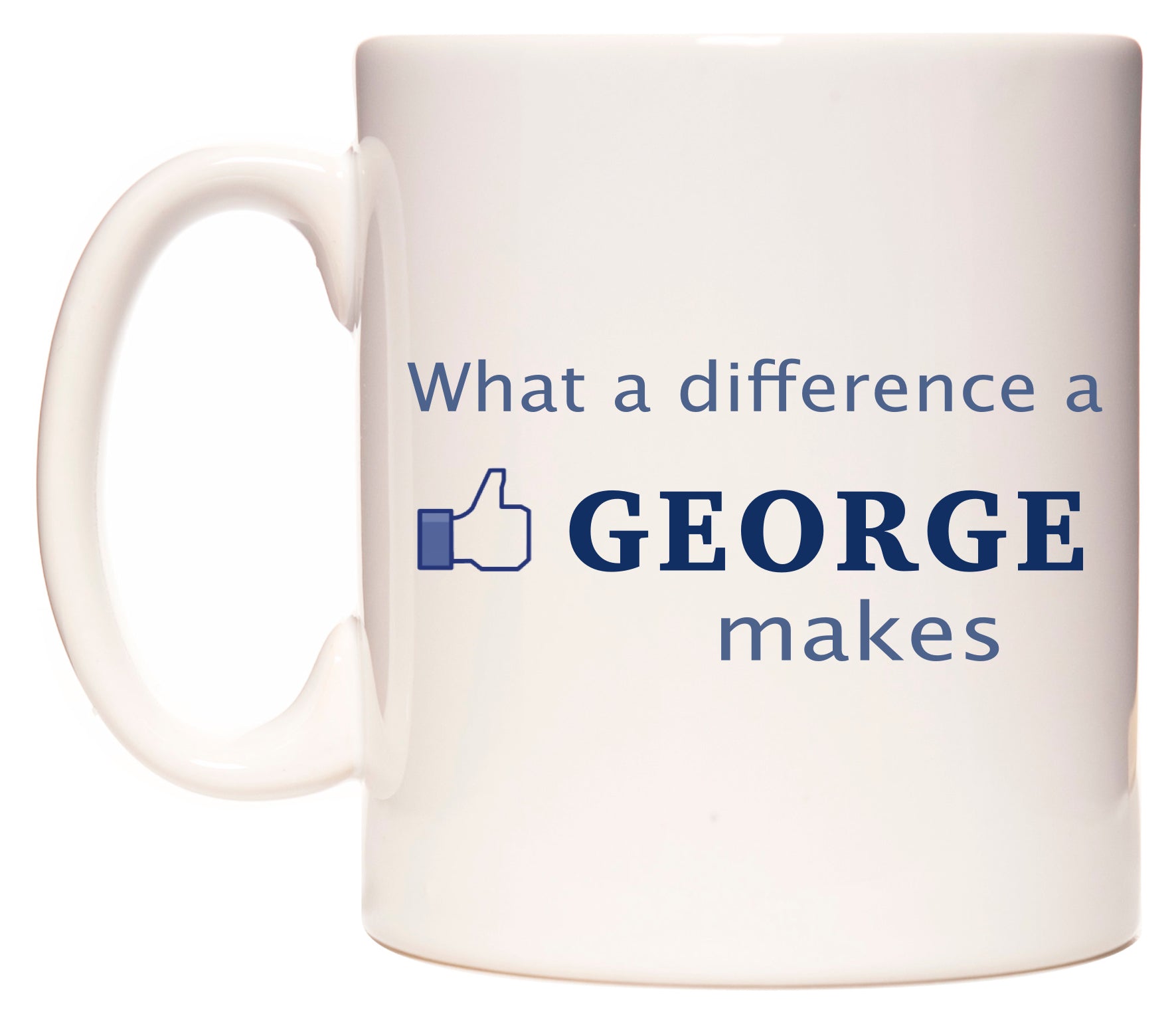 What A Difference A George Makes Mug