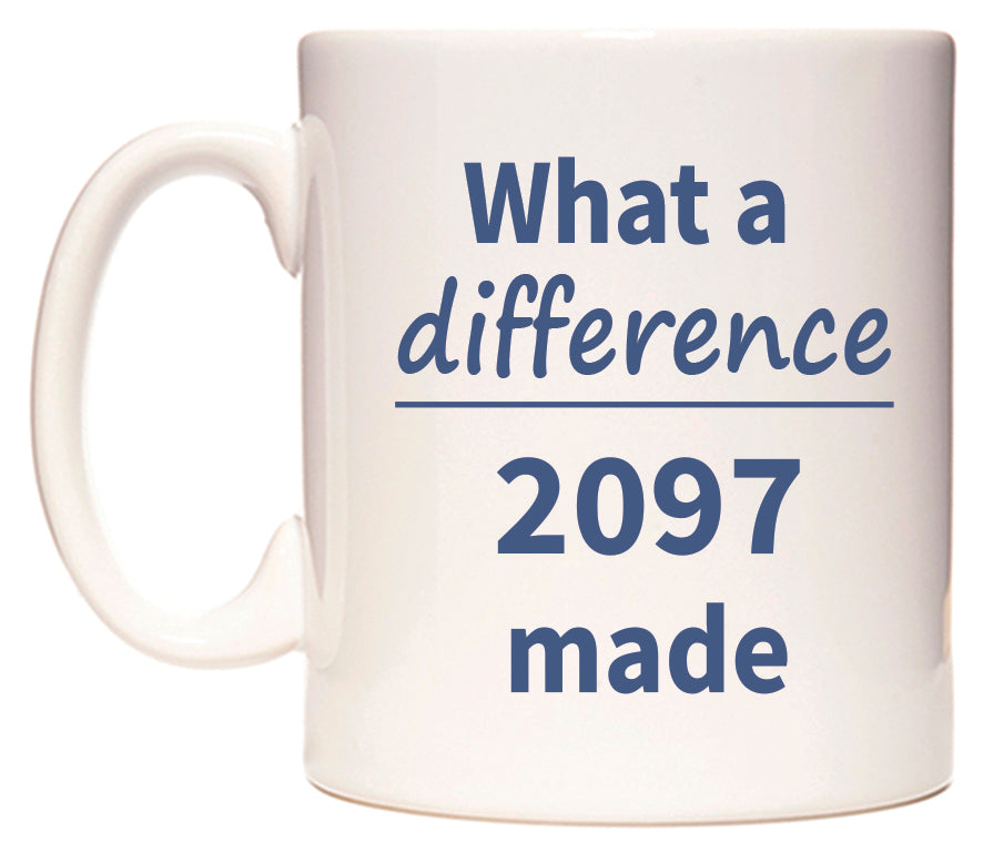 What a difference 2097 made Mug