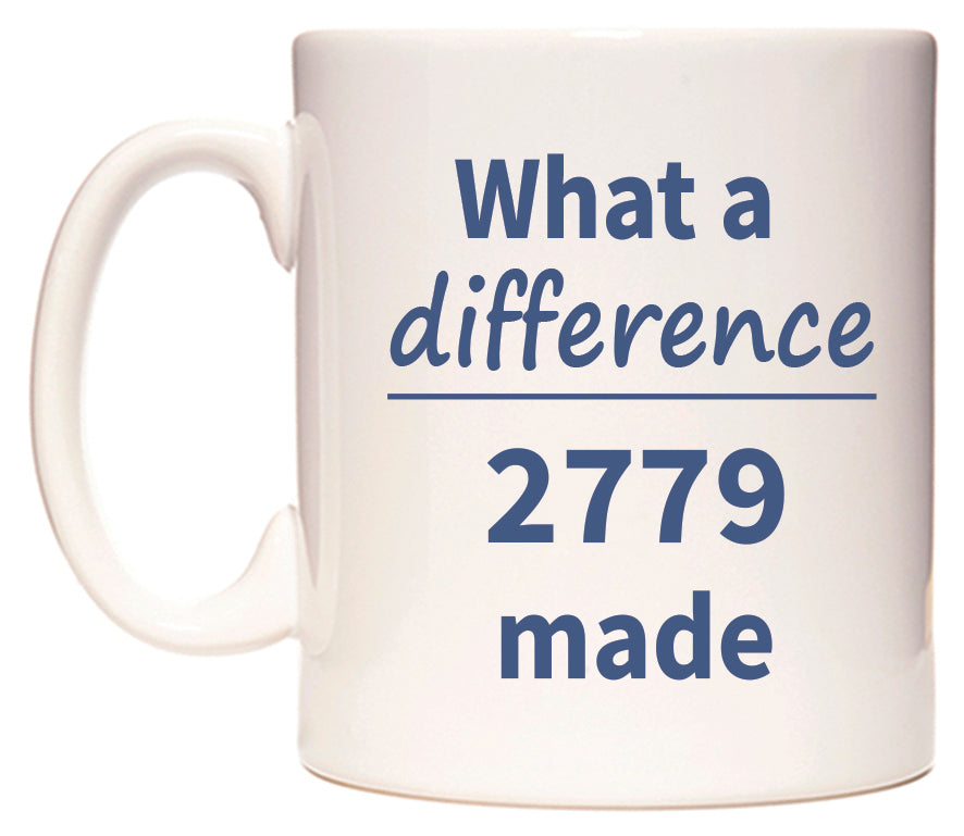 What a difference 2779 made Mug