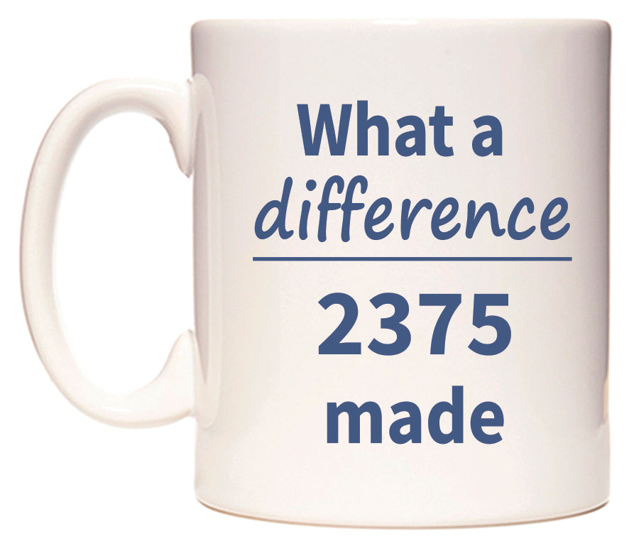 What a difference 2375 made Mug