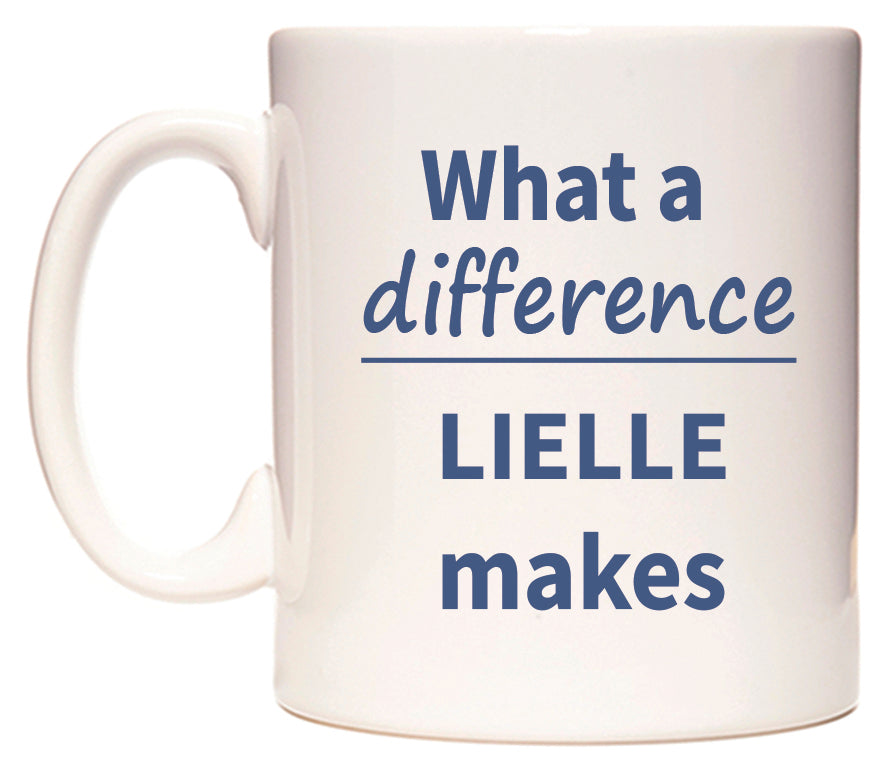 What a difference LIELLE makes Mug