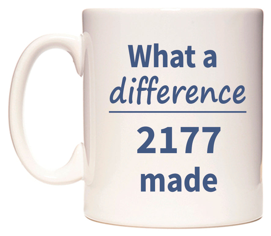 What a difference 2177 made Mug