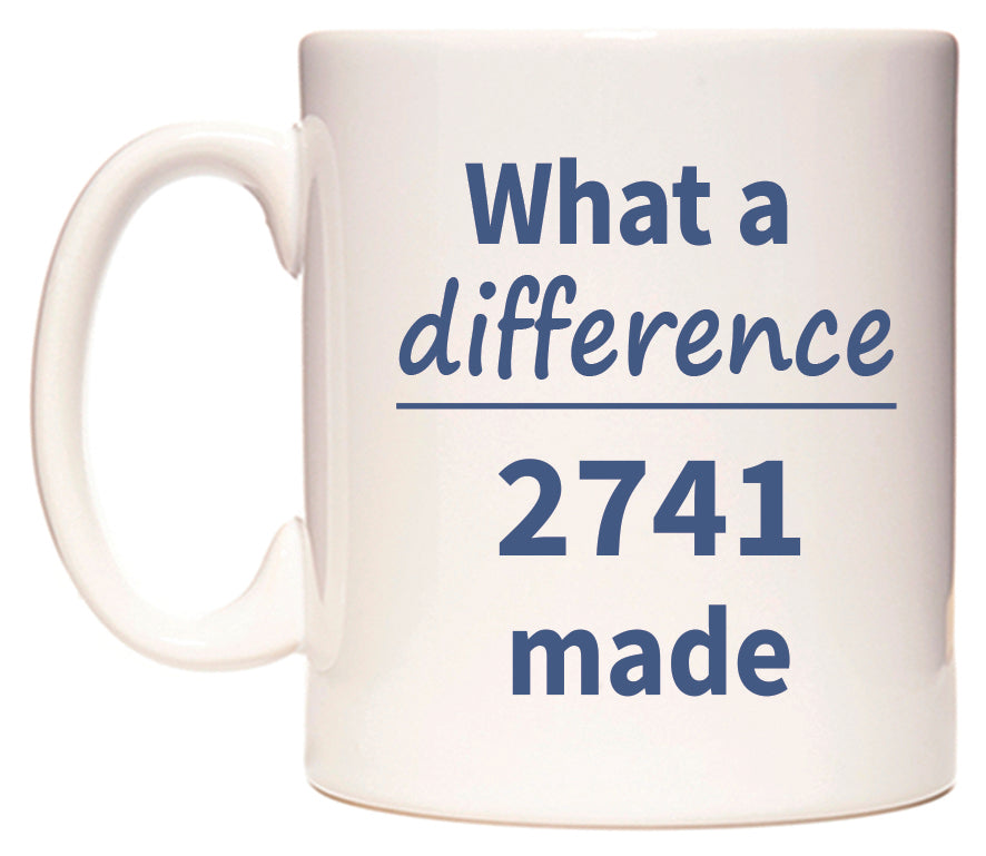What a difference 2741 made Mug