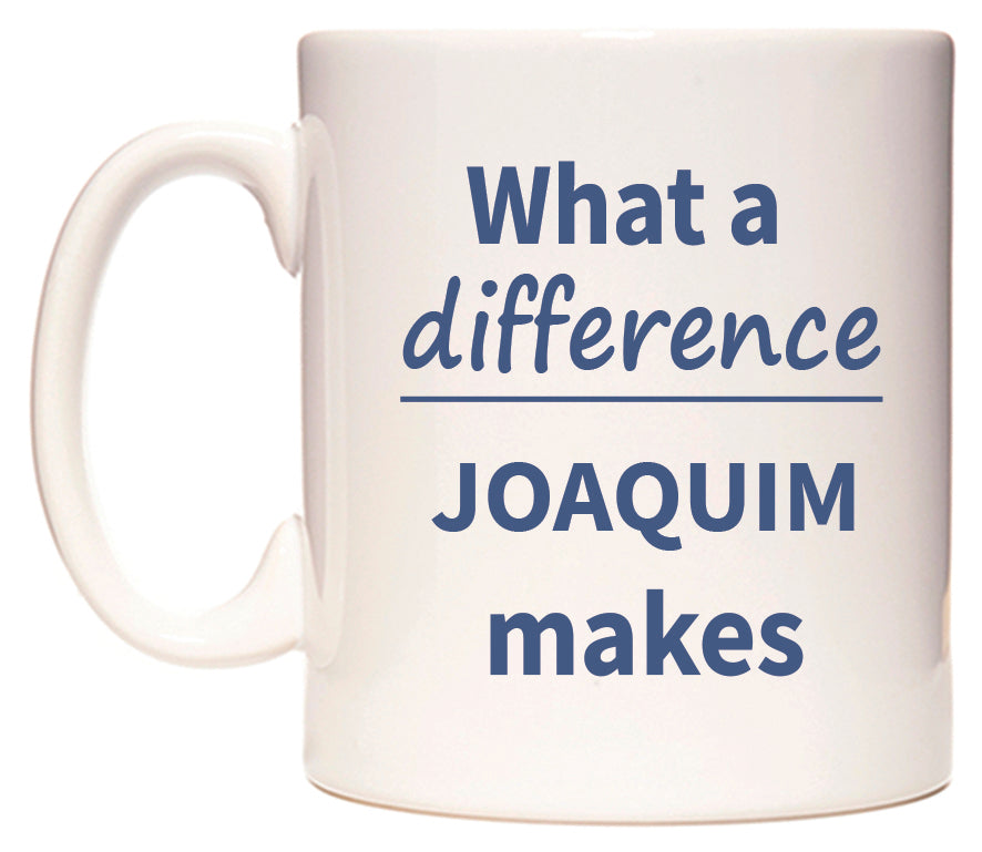 What a difference JOAQUIM makes Mug