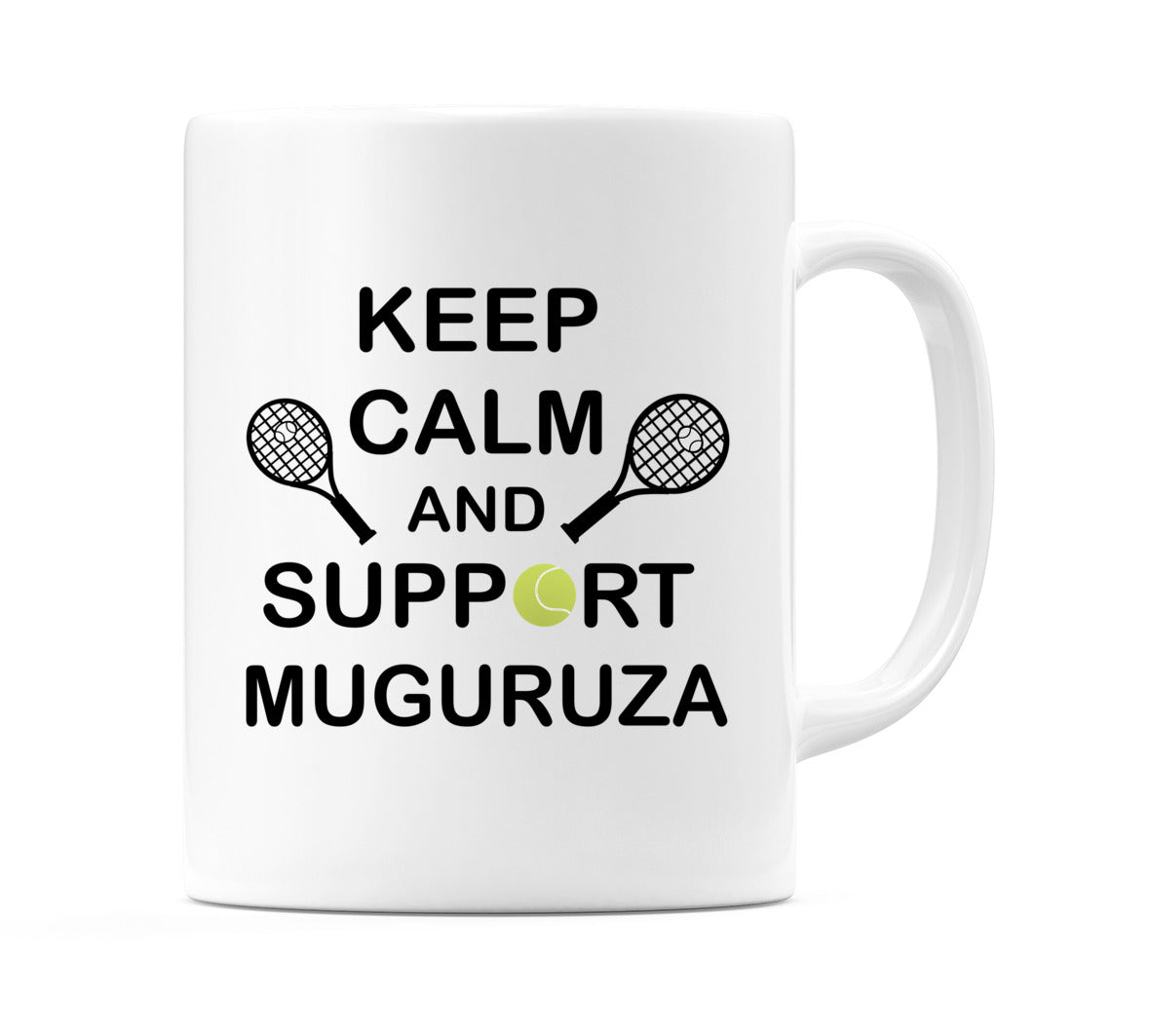 Keep Calm And Support Muguruza Mug