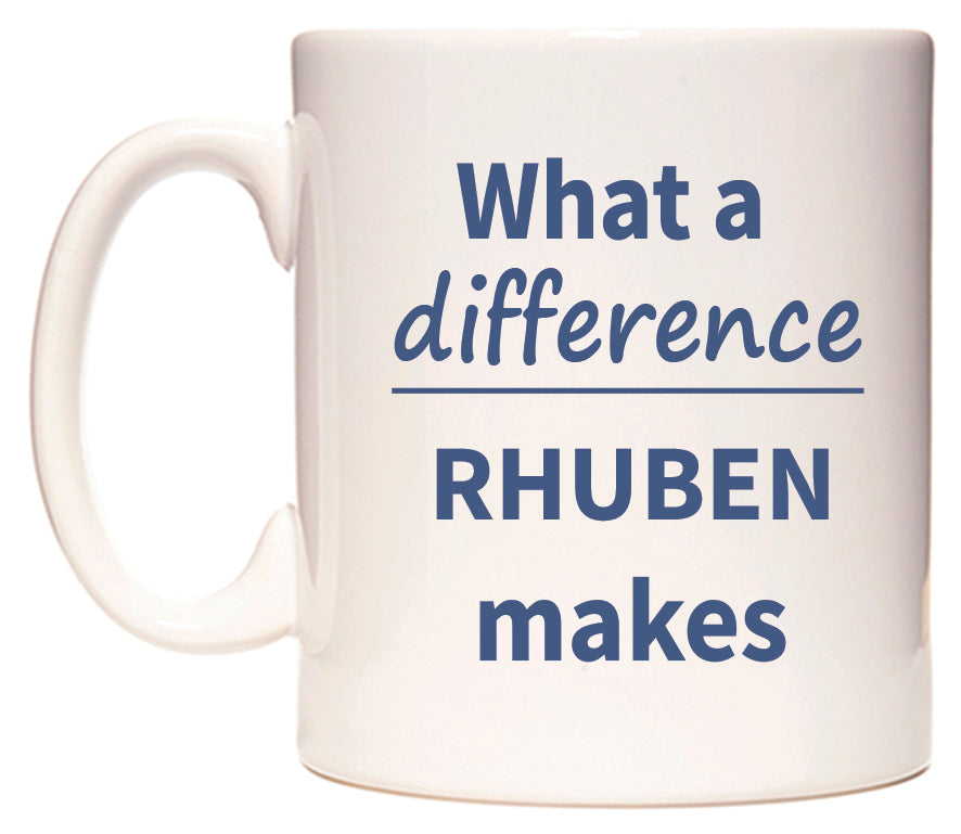 What a difference RHUBEN makes Mug