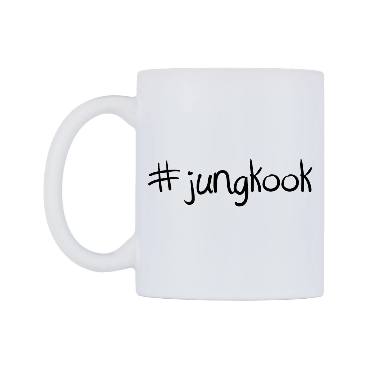 jungkook Mug — mug, right side, on a white background