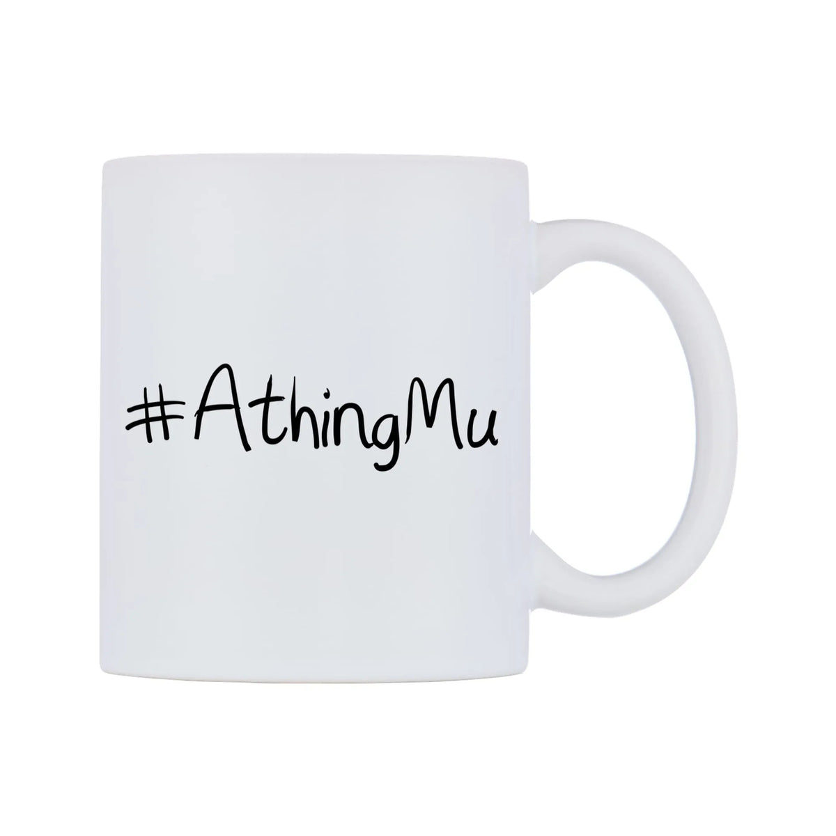 AthingMu Mug — mug, left side, on a white background