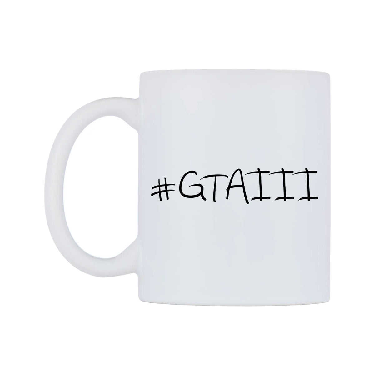 GTAIII Mug — mug, right side, on a white background
