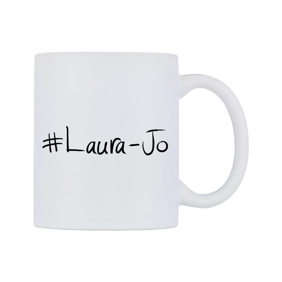 Laura-Jo Mug — mug, left side, on a white background