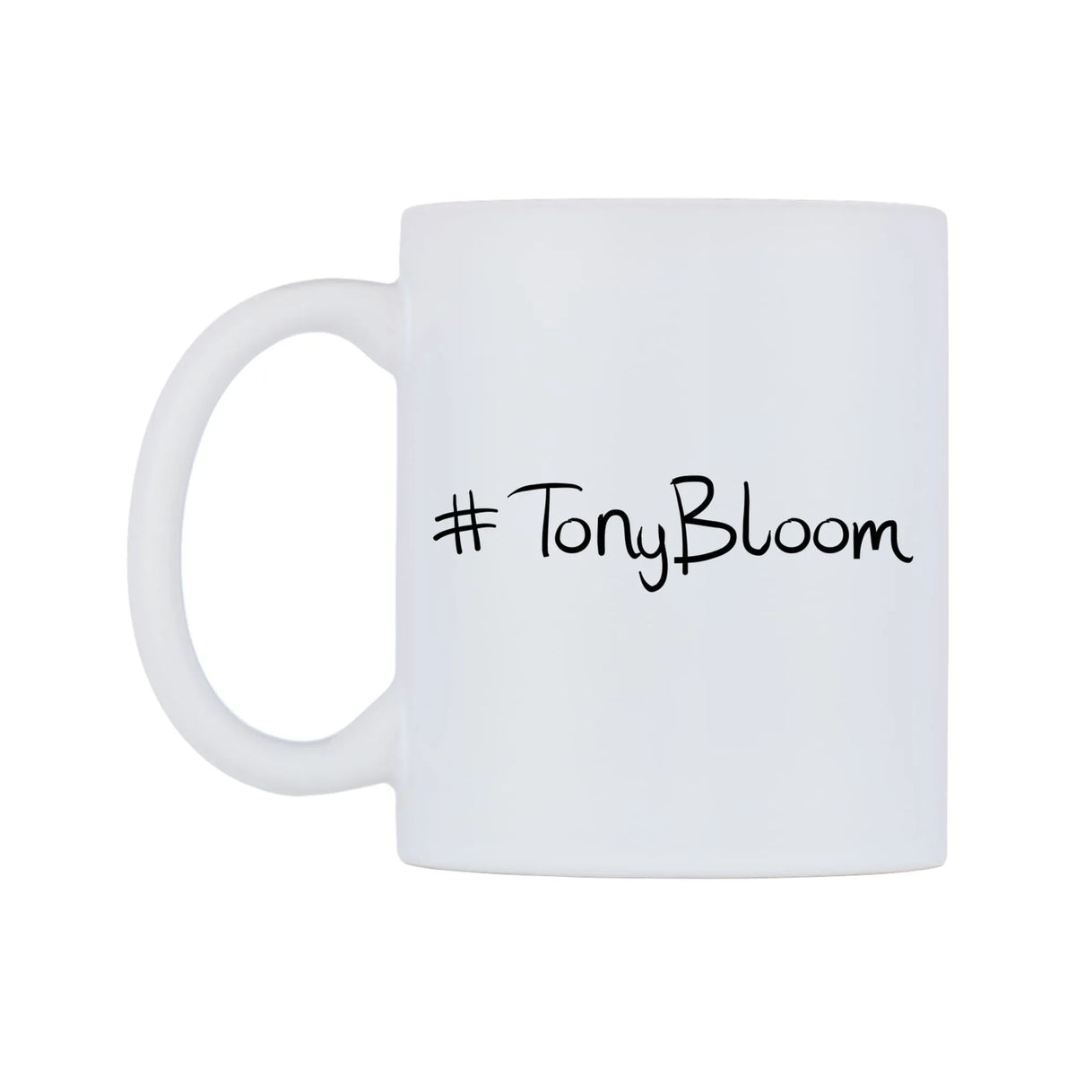 TonyBloom Mug — mug, right side, on a white background