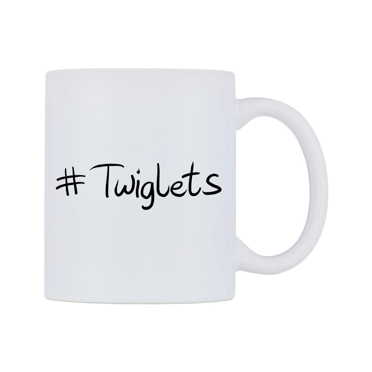 Twiglets Mug — mug, left side, on a white background