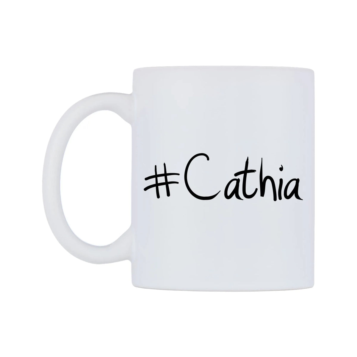 Cathia Mug — mug, right side, on a white background