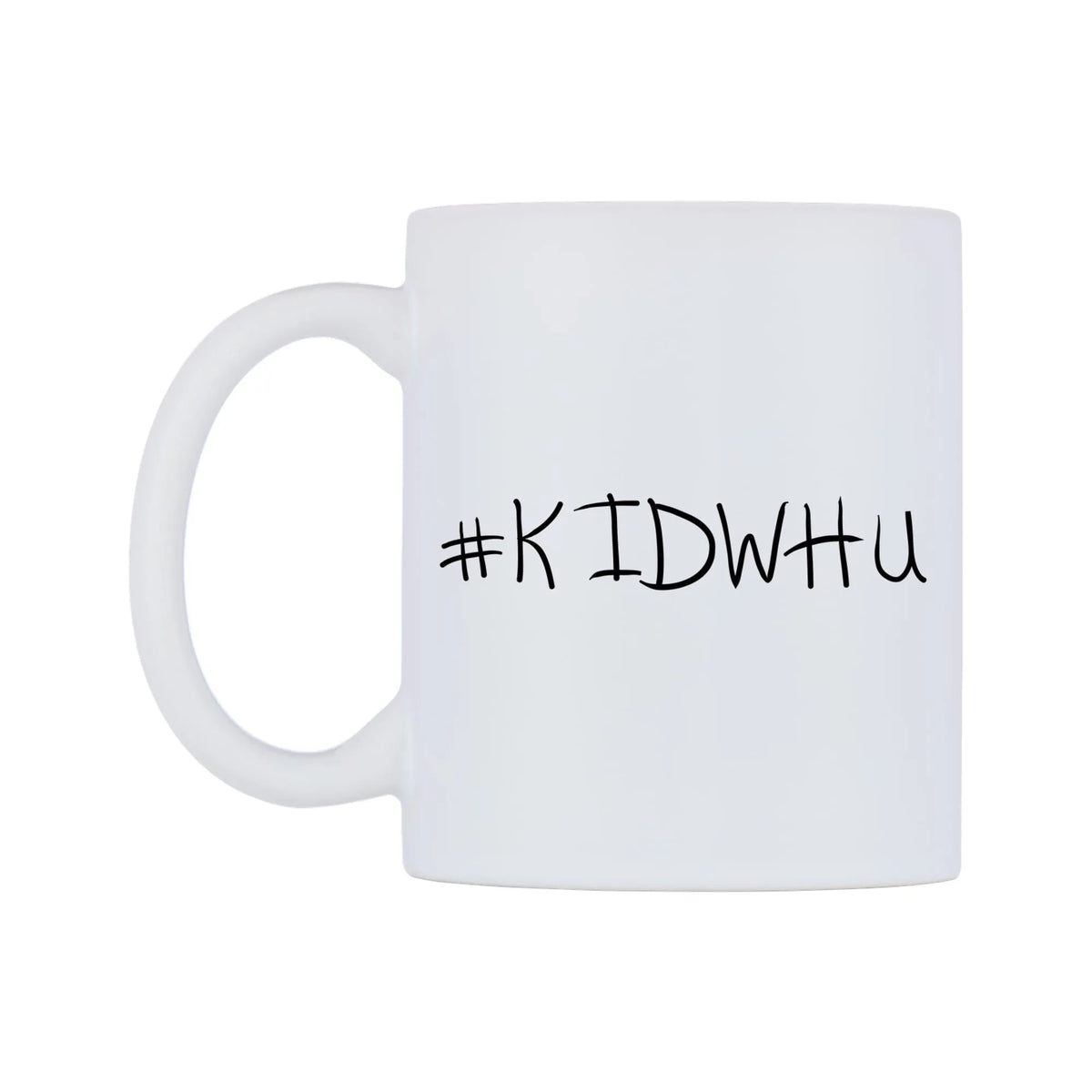 KIDWHU Mug — mug, right side, on a white background