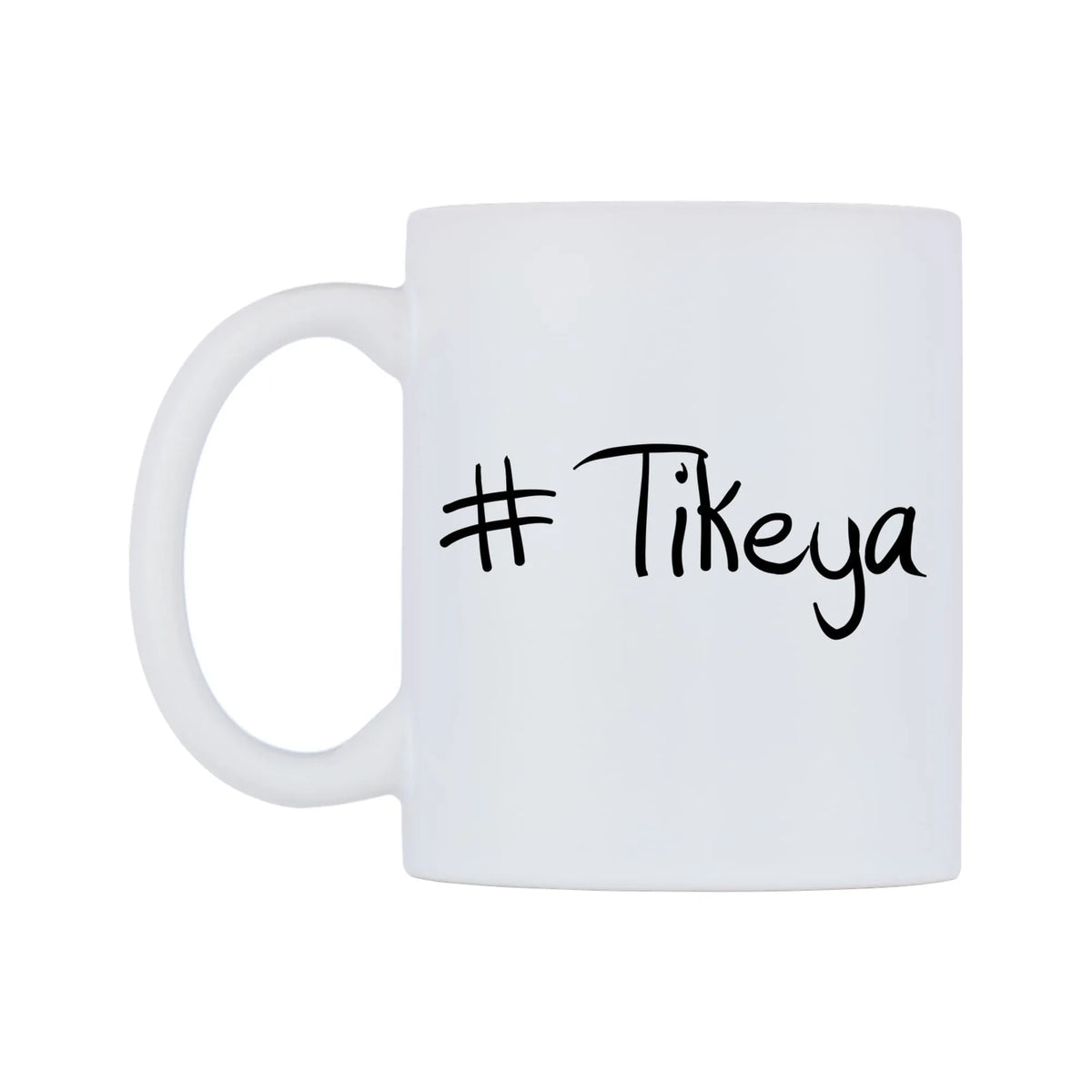 Tikeya Mug — mug, right side, on a white background