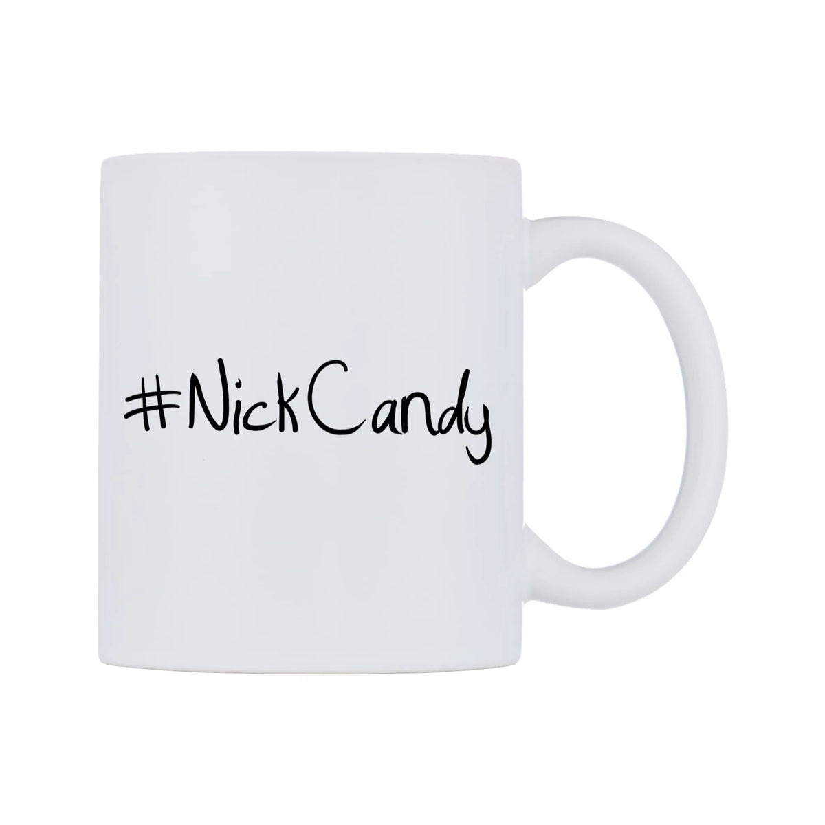 NickCandy Mug — mug, left side, on a white background