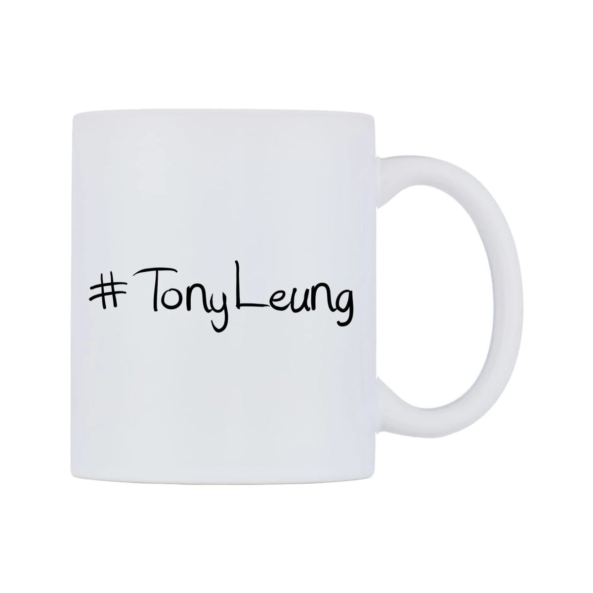 TonyLeung Mug — mug, left side, on a white background