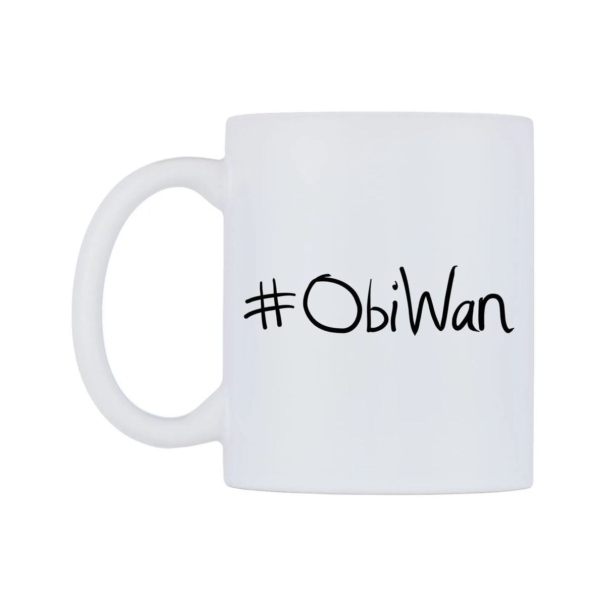 ObiWan Mug — mug, right side, on a white background