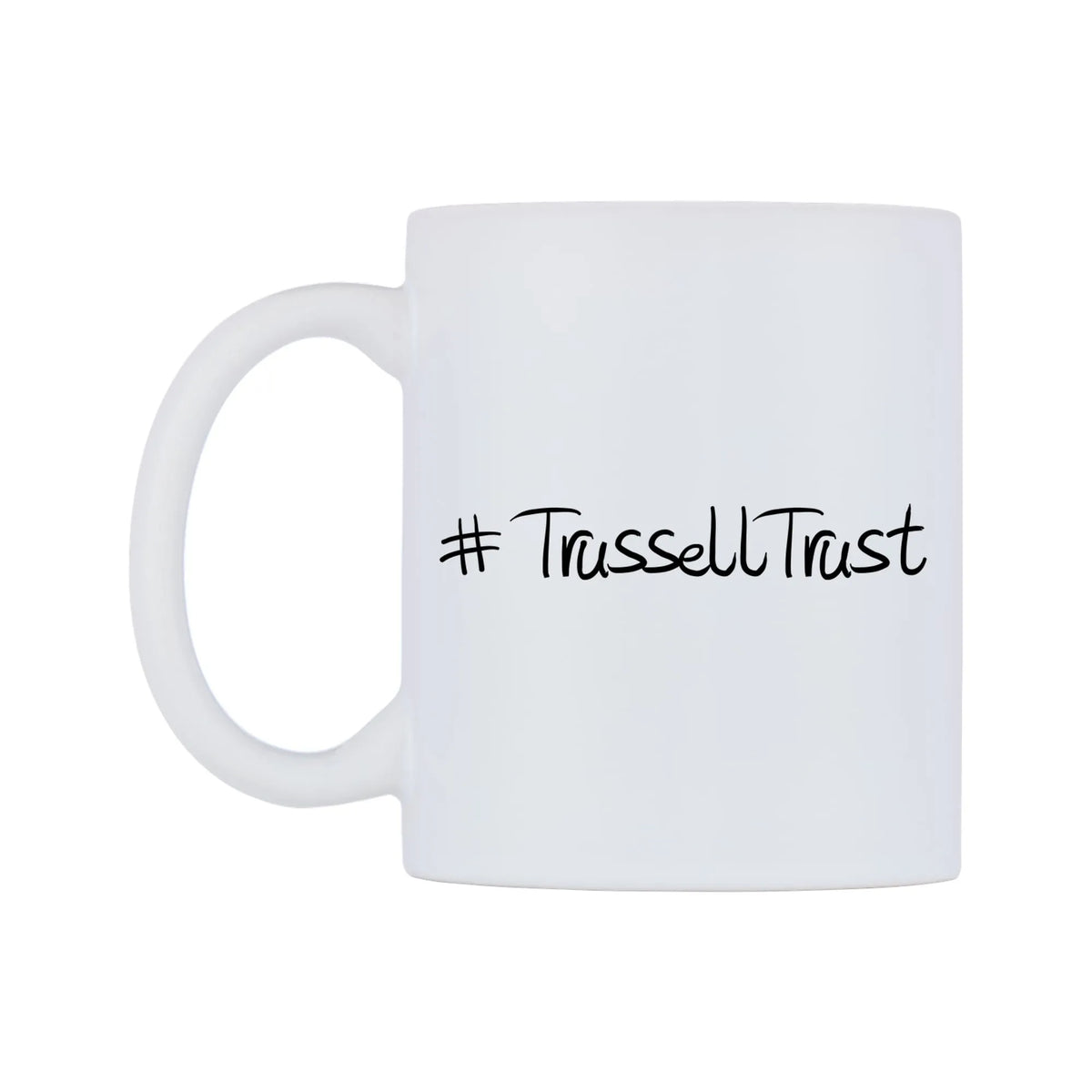 TrussellTrust Mug — mug, right side, on a white background