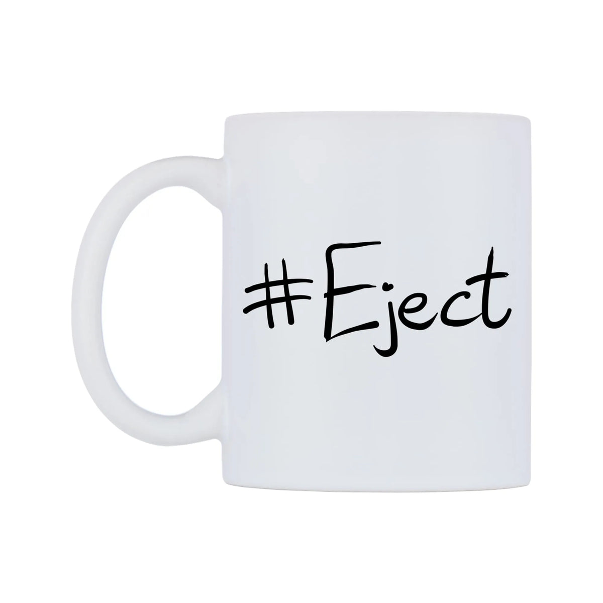Eject Mug — mug, right side, on a white background