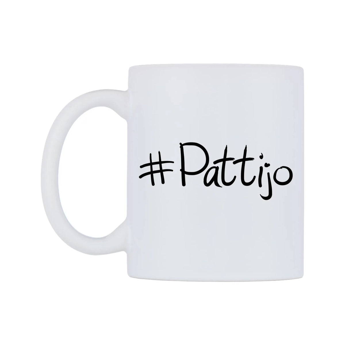 Pattijo Mug — mug, right side, on a white background