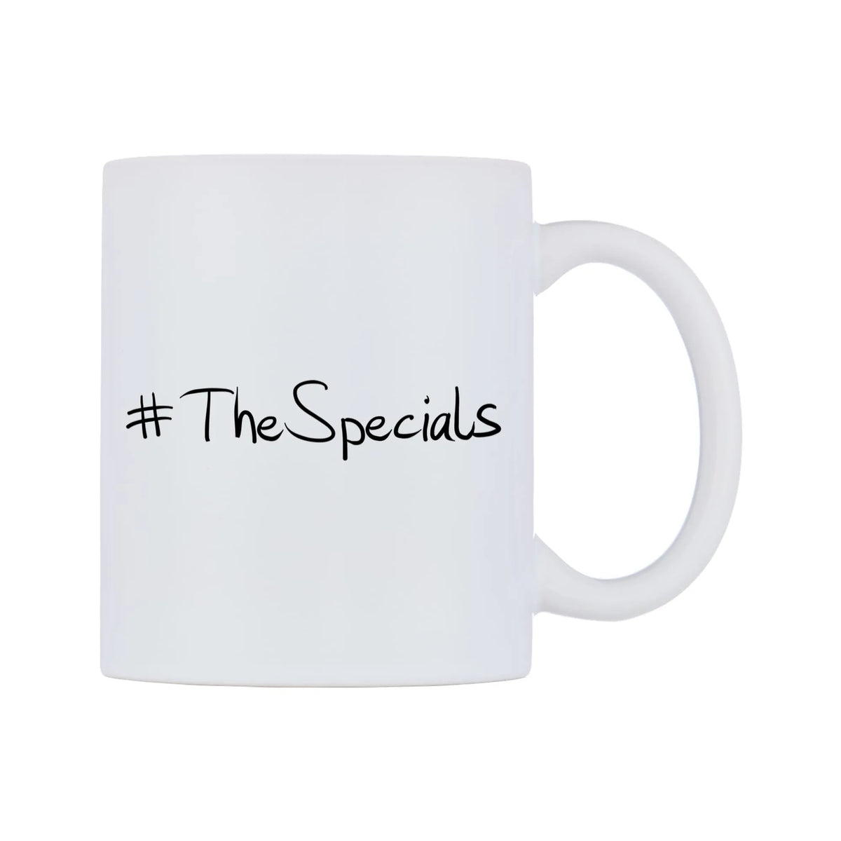 TheSpecials Mug — mug, left side, on a white background