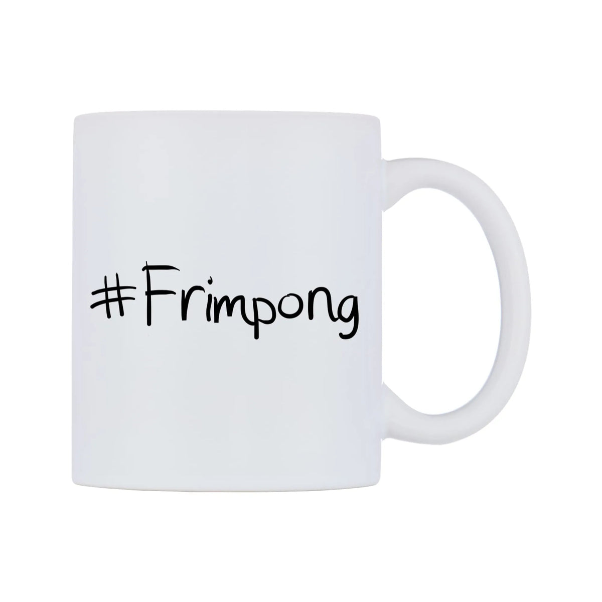 Frimpong Mug — mug, left side, on a white background