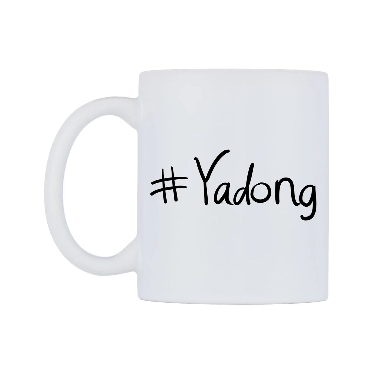 Yadong Mug — mug, right side, on a white background
