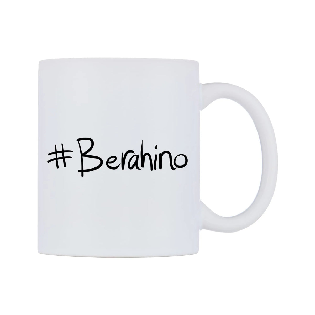 Berahino Mug — mug, left side, on a white background