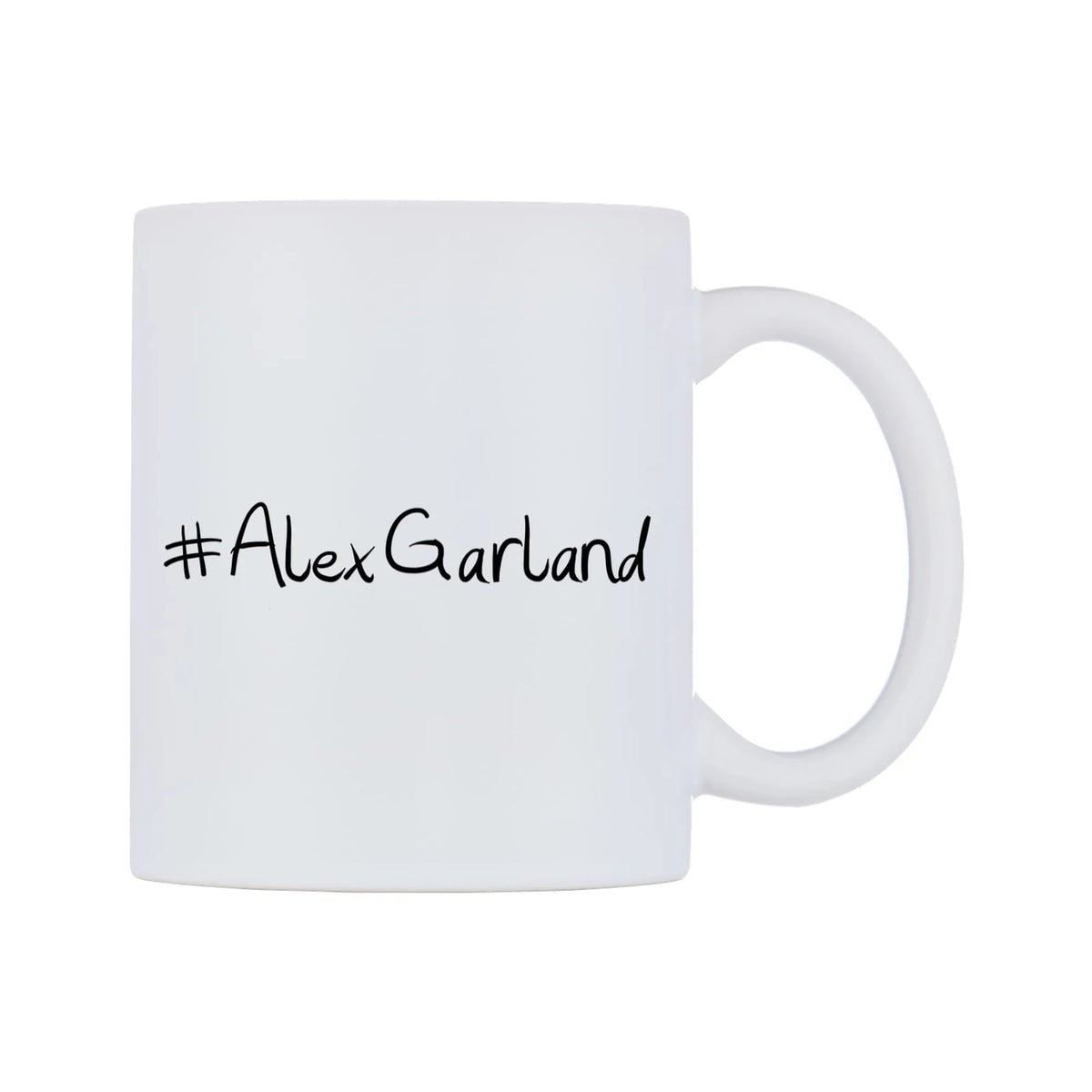AlexGarland Mug — mug, left side, on a white background