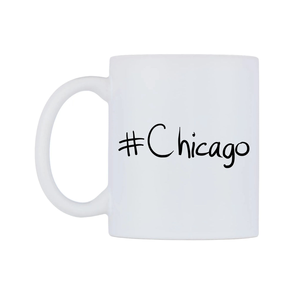 Chicago Mug — mug, right side, on a white background