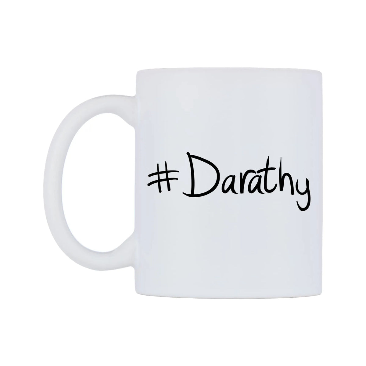 Darathy Mug — mug, right side, on a white background