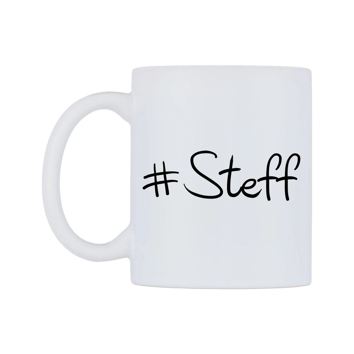 Steff Mug — mug, right side, on a white background