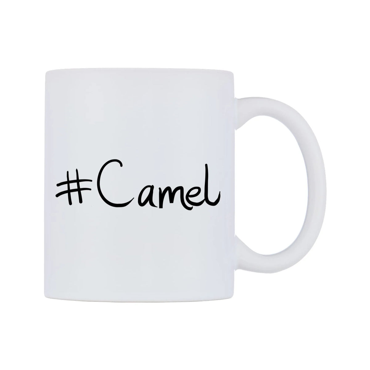 Camel Mug — mug, left side, on a white background